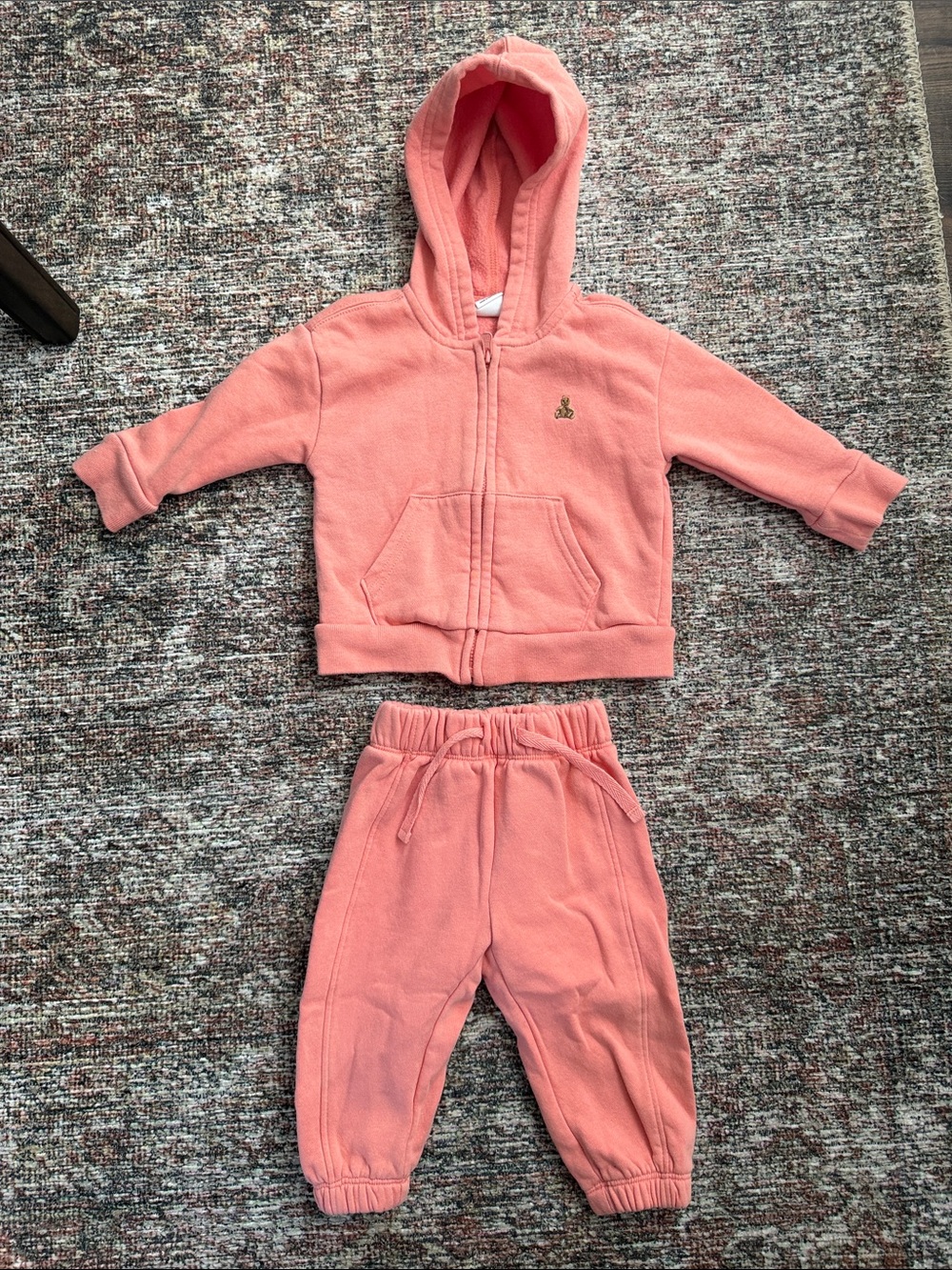 GAP Coral Hooded Zip Jacket & Jogger Set